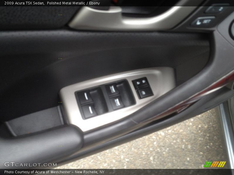 Polished Metal Metallic / Ebony 2009 Acura TSX Sedan