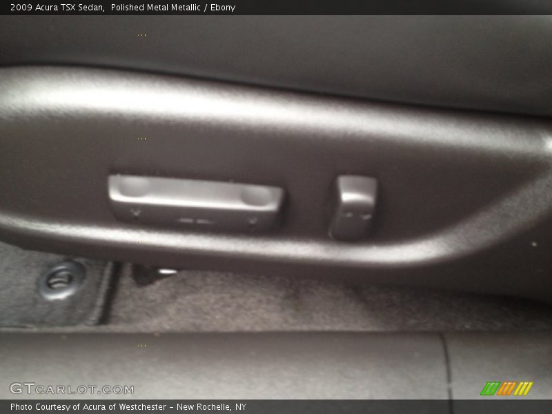 Polished Metal Metallic / Ebony 2009 Acura TSX Sedan