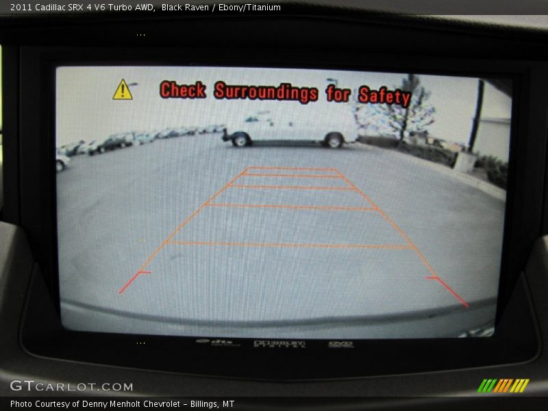 Black Raven / Ebony/Titanium 2011 Cadillac SRX 4 V6 Turbo AWD