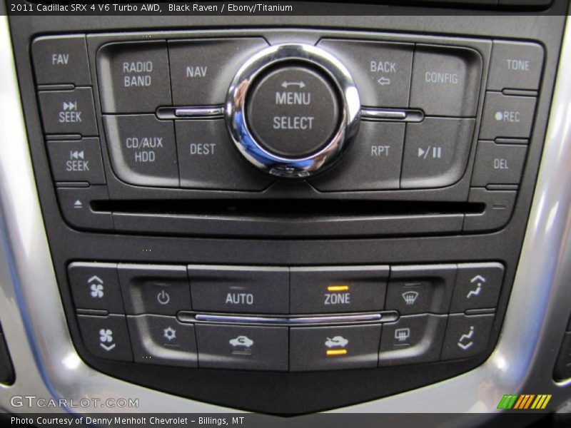 Controls of 2011 SRX 4 V6 Turbo AWD