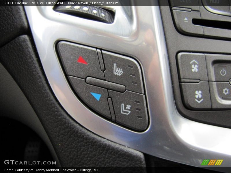 Controls of 2011 SRX 4 V6 Turbo AWD