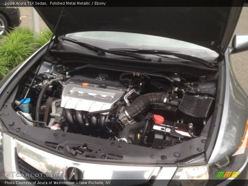 Polished Metal Metallic / Ebony 2009 Acura TSX Sedan
