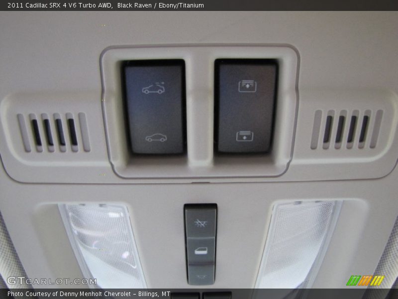 Black Raven / Ebony/Titanium 2011 Cadillac SRX 4 V6 Turbo AWD