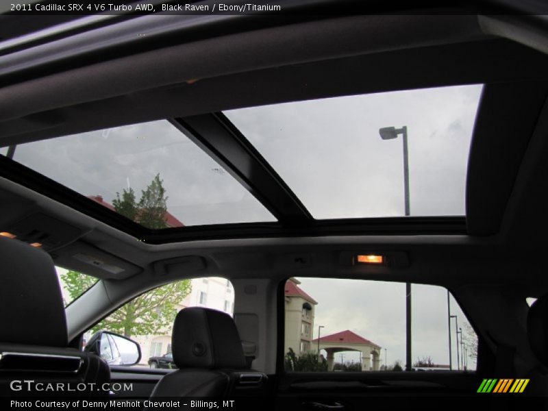 Sunroof of 2011 SRX 4 V6 Turbo AWD