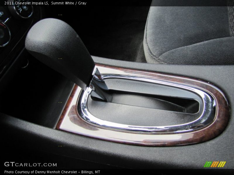 Summit White / Gray 2011 Chevrolet Impala LS