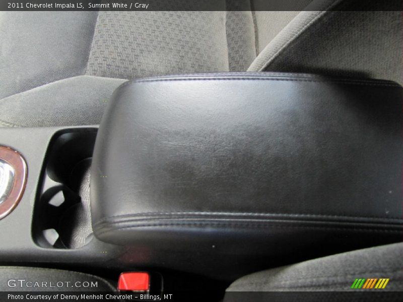 Summit White / Gray 2011 Chevrolet Impala LS