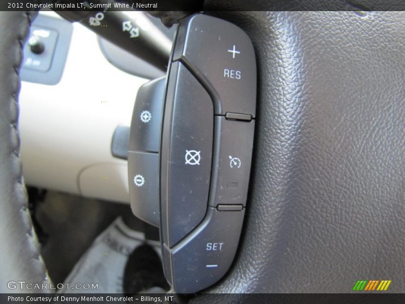 Summit White / Neutral 2012 Chevrolet Impala LT