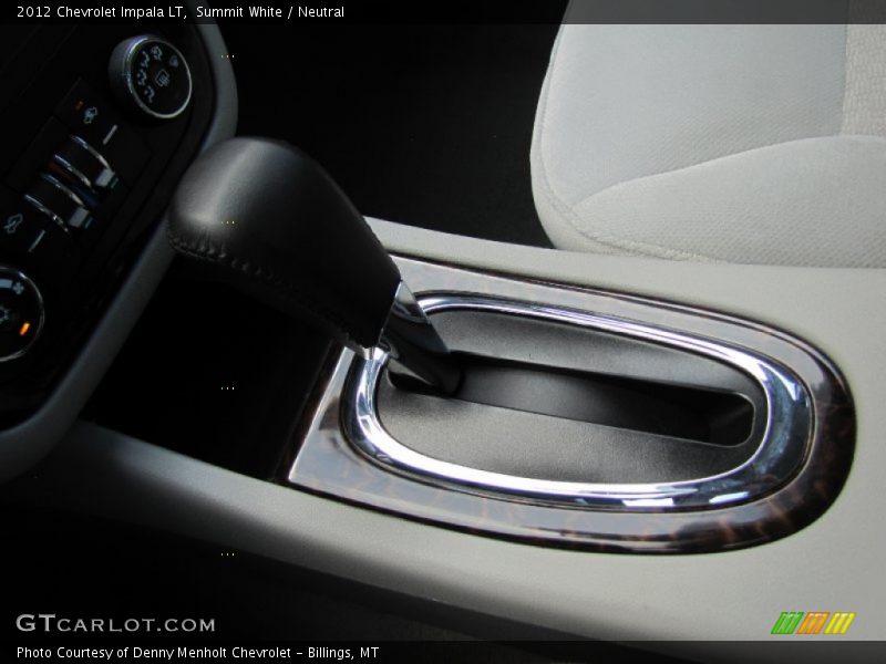 Summit White / Neutral 2012 Chevrolet Impala LT
