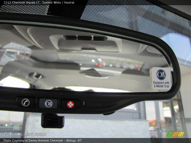 Summit White / Neutral 2012 Chevrolet Impala LT