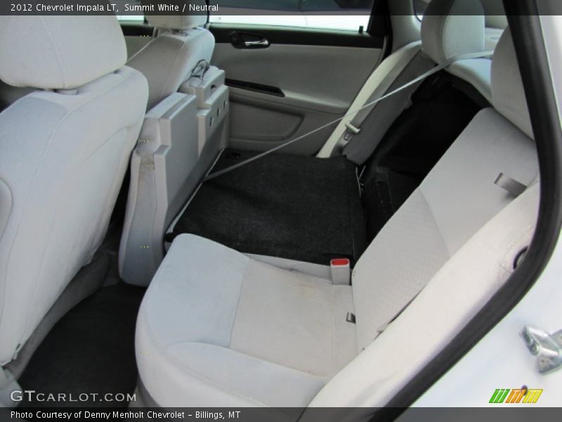 Summit White / Neutral 2012 Chevrolet Impala LT