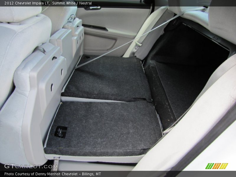 Summit White / Neutral 2012 Chevrolet Impala LT
