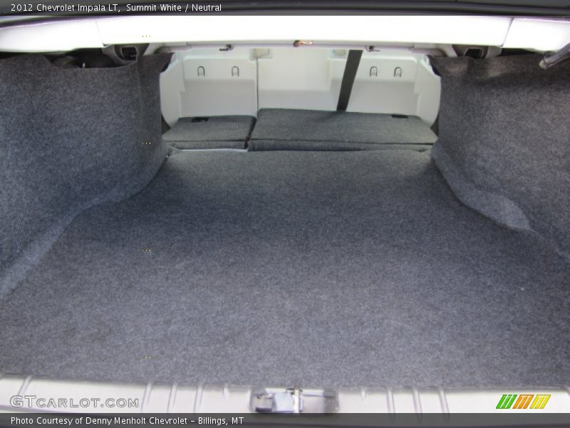 Summit White / Neutral 2012 Chevrolet Impala LT