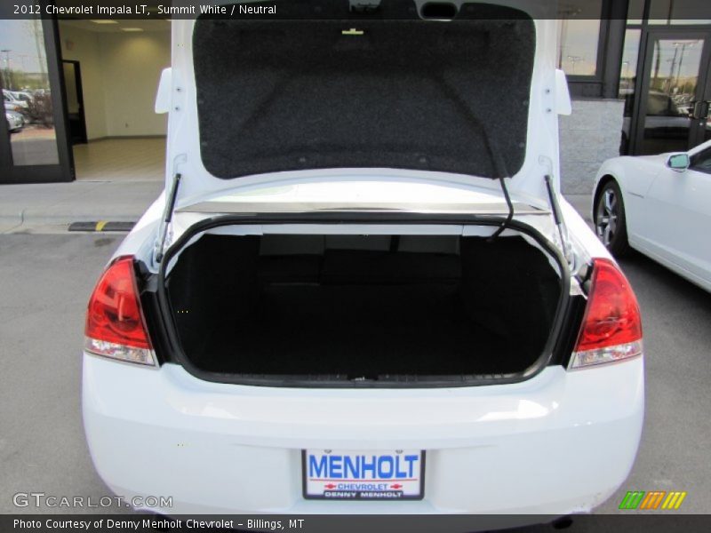 Summit White / Neutral 2012 Chevrolet Impala LT