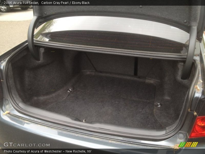 Carbon Gray Pearl / Ebony Black 2006 Acura TSX Sedan