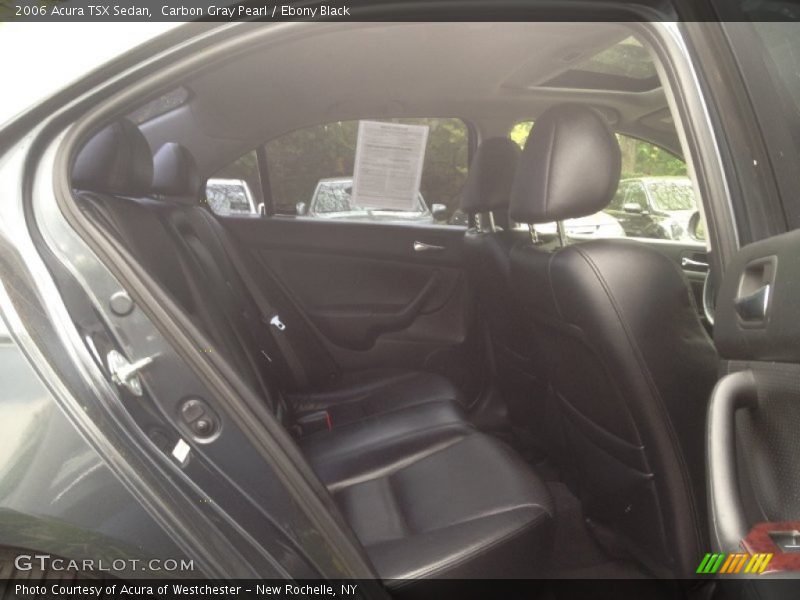 Carbon Gray Pearl / Ebony Black 2006 Acura TSX Sedan