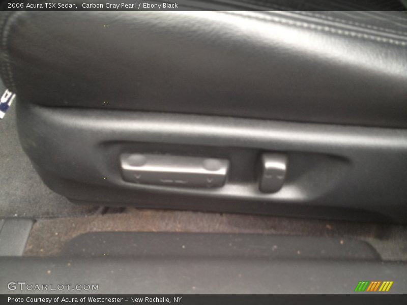 Carbon Gray Pearl / Ebony Black 2006 Acura TSX Sedan