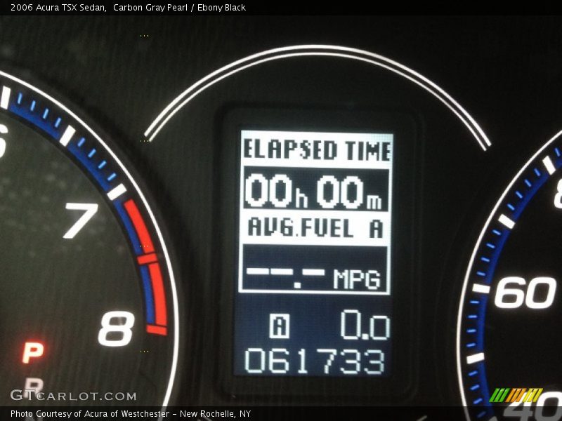 Carbon Gray Pearl / Ebony Black 2006 Acura TSX Sedan