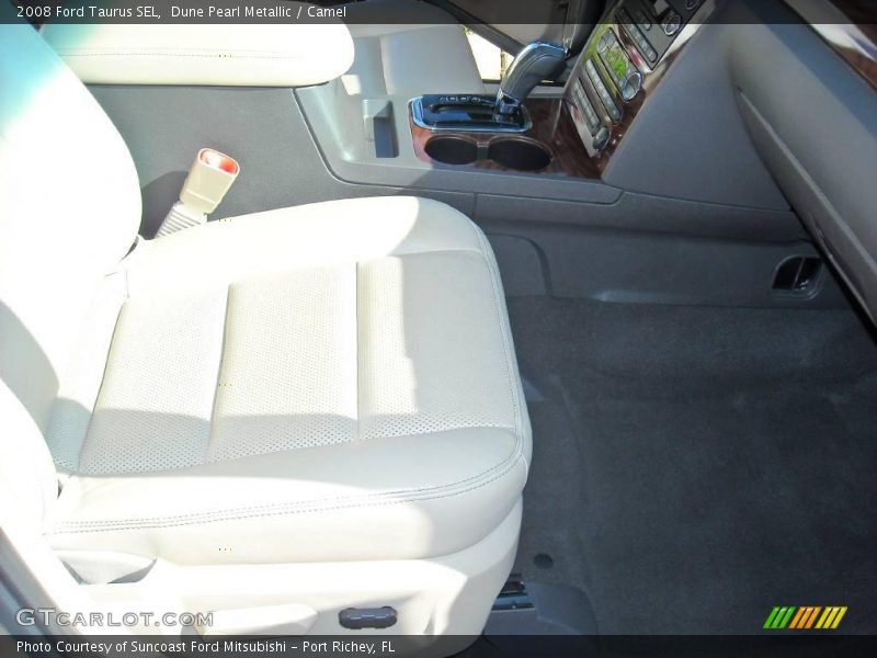 Dune Pearl Metallic / Camel 2008 Ford Taurus SEL