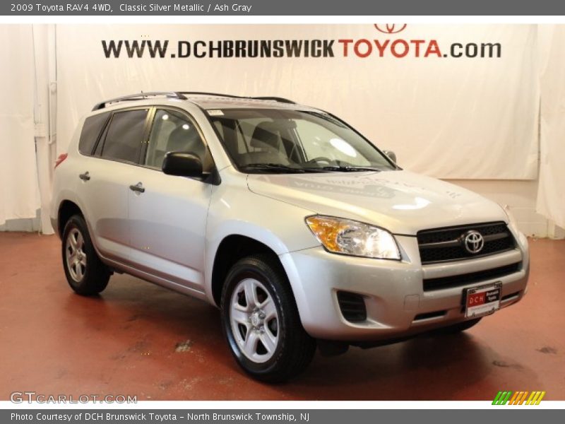 Classic Silver Metallic / Ash Gray 2009 Toyota RAV4 4WD