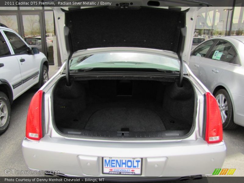 Radiant Silver Metallic / Ebony 2011 Cadillac DTS Premium