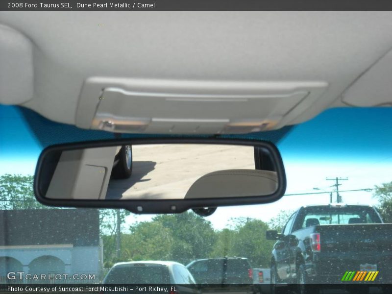 Dune Pearl Metallic / Camel 2008 Ford Taurus SEL
