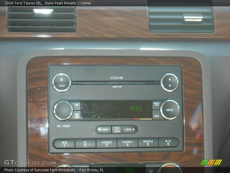 Dune Pearl Metallic / Camel 2008 Ford Taurus SEL