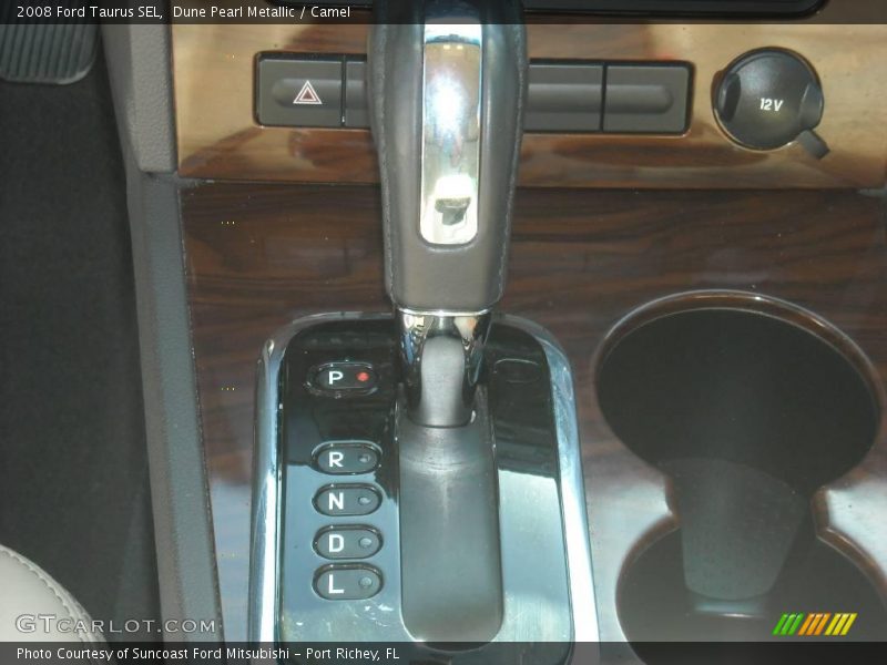 Dune Pearl Metallic / Camel 2008 Ford Taurus SEL