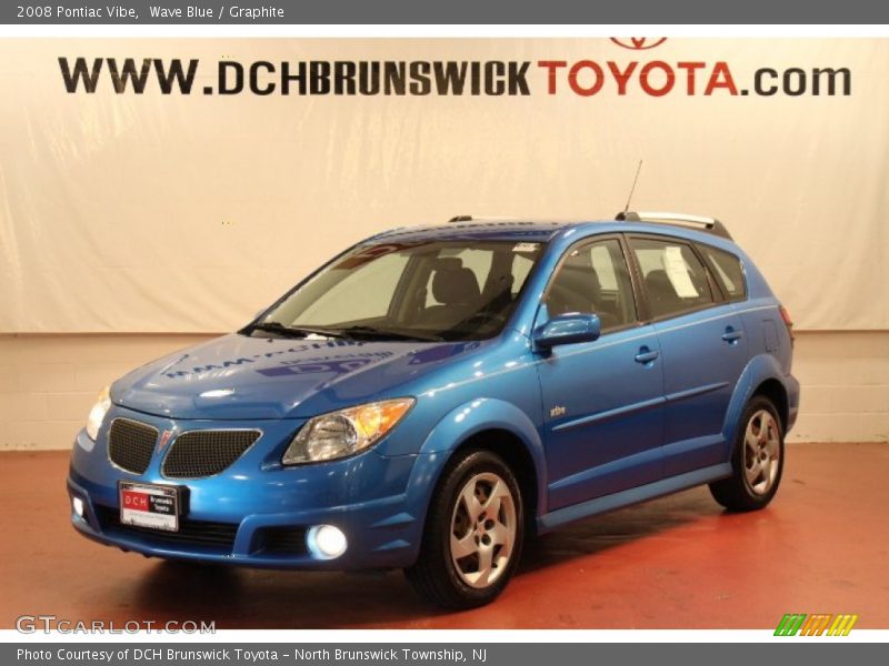 Wave Blue / Graphite 2008 Pontiac Vibe