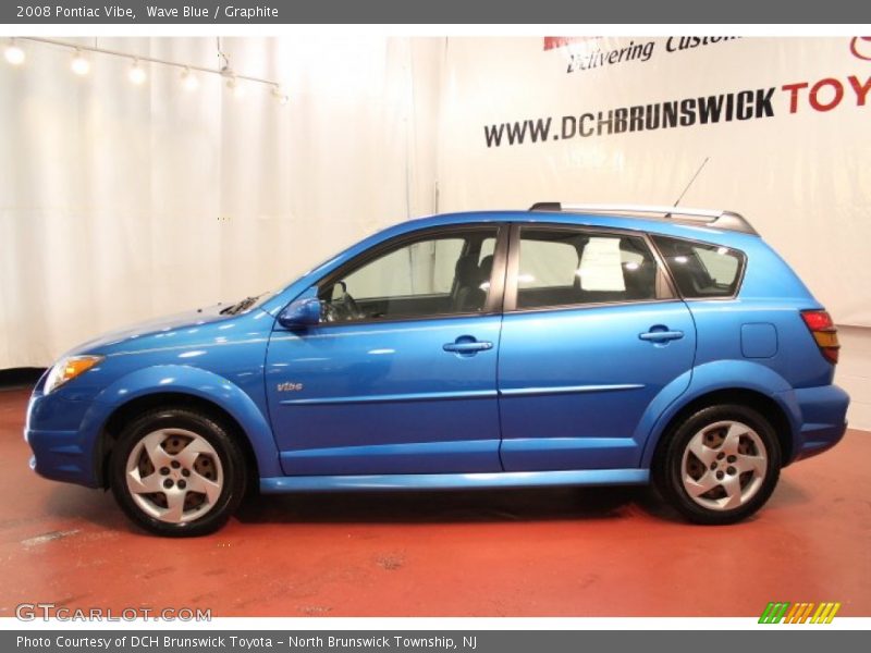 Wave Blue / Graphite 2008 Pontiac Vibe