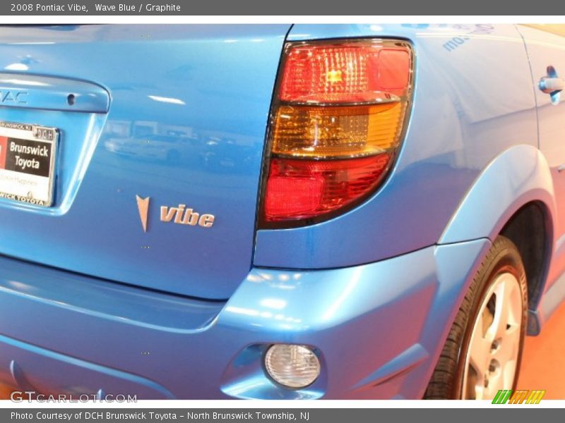 Wave Blue / Graphite 2008 Pontiac Vibe