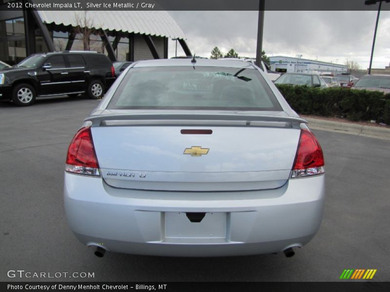 Silver Ice Metallic / Gray 2012 Chevrolet Impala LT