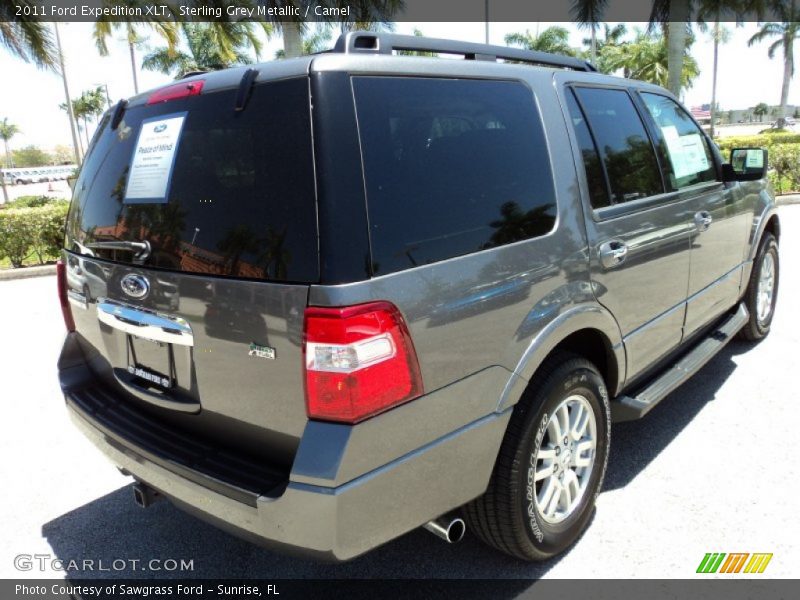Sterling Grey Metallic / Camel 2011 Ford Expedition XLT