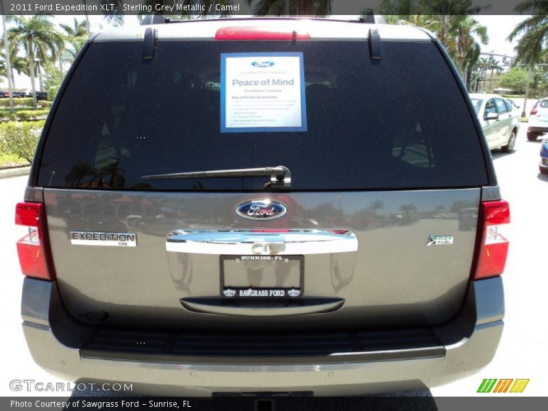 Sterling Grey Metallic / Camel 2011 Ford Expedition XLT