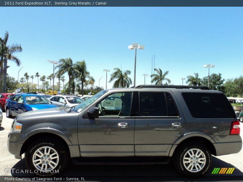 Sterling Grey Metallic / Camel 2011 Ford Expedition XLT