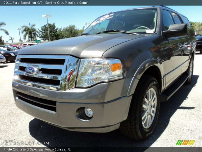 Sterling Grey Metallic / Camel 2011 Ford Expedition XLT