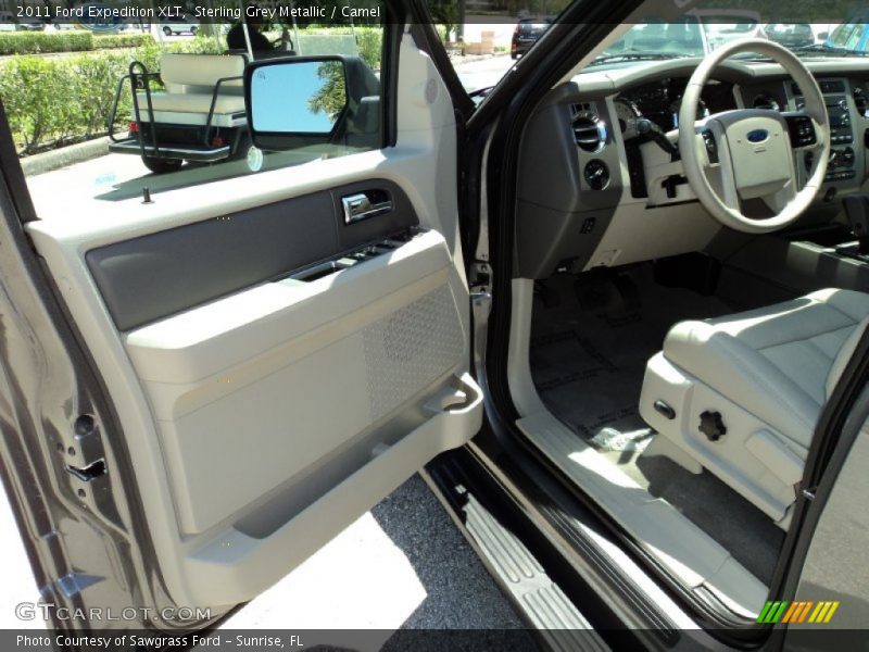 Sterling Grey Metallic / Camel 2011 Ford Expedition XLT