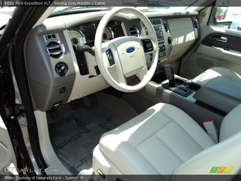 Sterling Grey Metallic / Camel 2011 Ford Expedition XLT