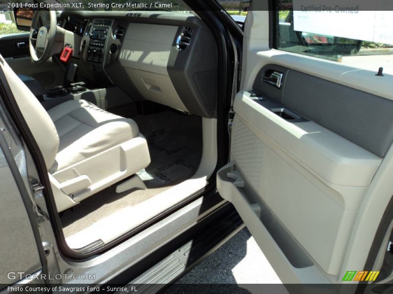 Sterling Grey Metallic / Camel 2011 Ford Expedition XLT