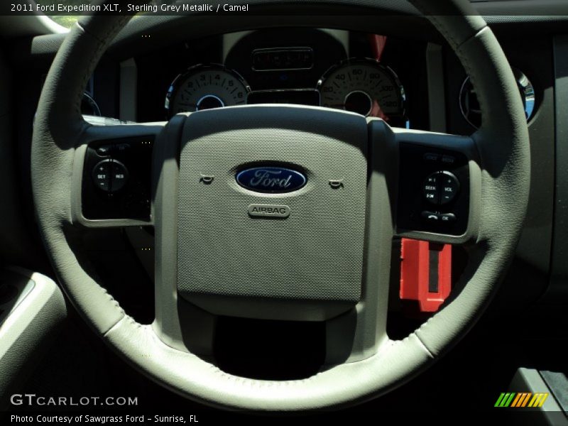 Sterling Grey Metallic / Camel 2011 Ford Expedition XLT