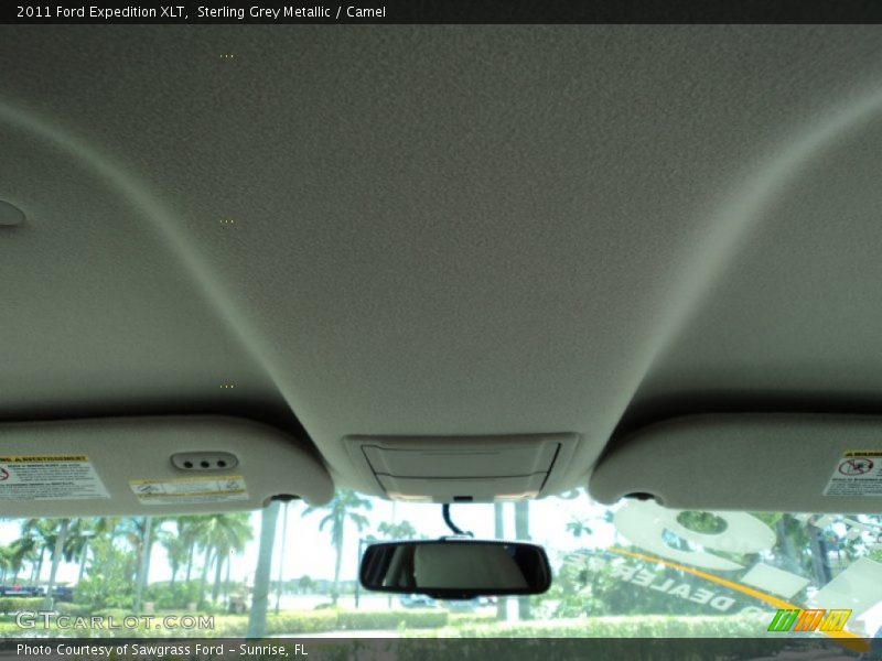 Sterling Grey Metallic / Camel 2011 Ford Expedition XLT