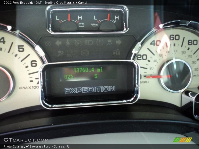 Sterling Grey Metallic / Camel 2011 Ford Expedition XLT