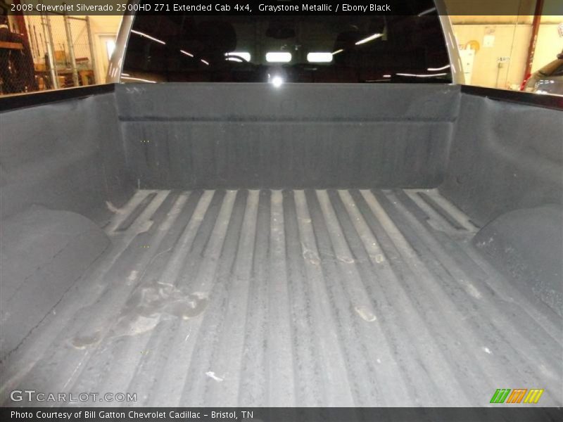 Graystone Metallic / Ebony Black 2008 Chevrolet Silverado 2500HD Z71 Extended Cab 4x4