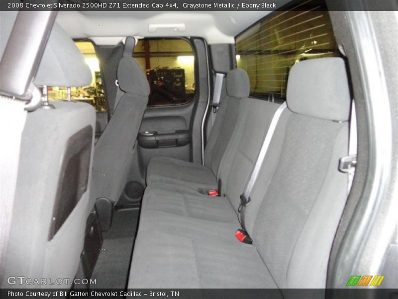 Graystone Metallic / Ebony Black 2008 Chevrolet Silverado 2500HD Z71 Extended Cab 4x4