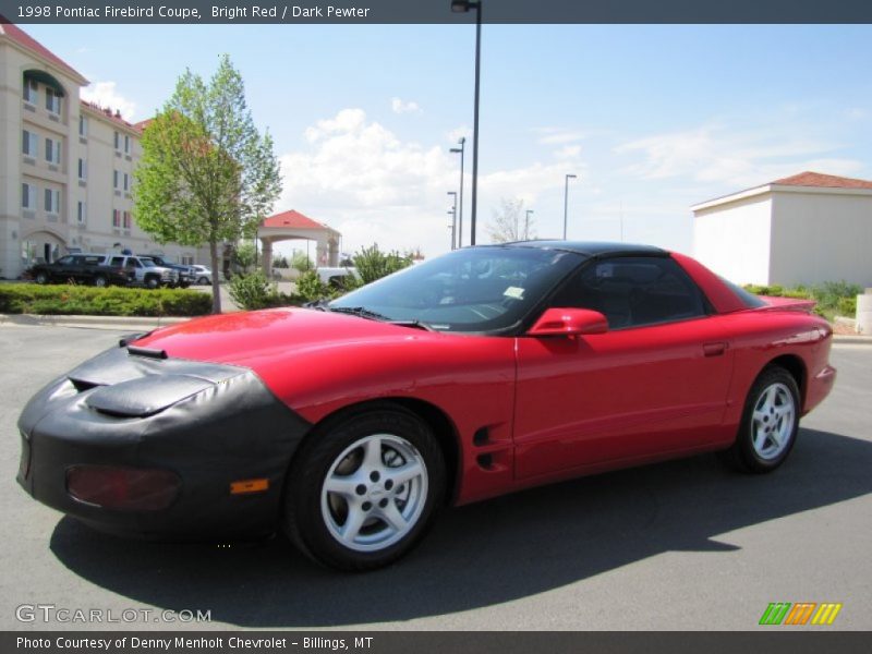 Bright Red / Dark Pewter 1998 Pontiac Firebird Coupe