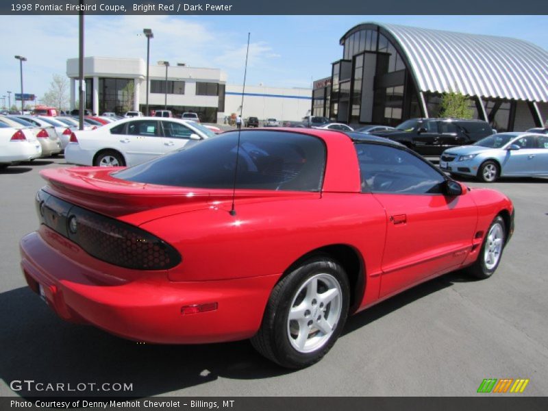 Bright Red / Dark Pewter 1998 Pontiac Firebird Coupe