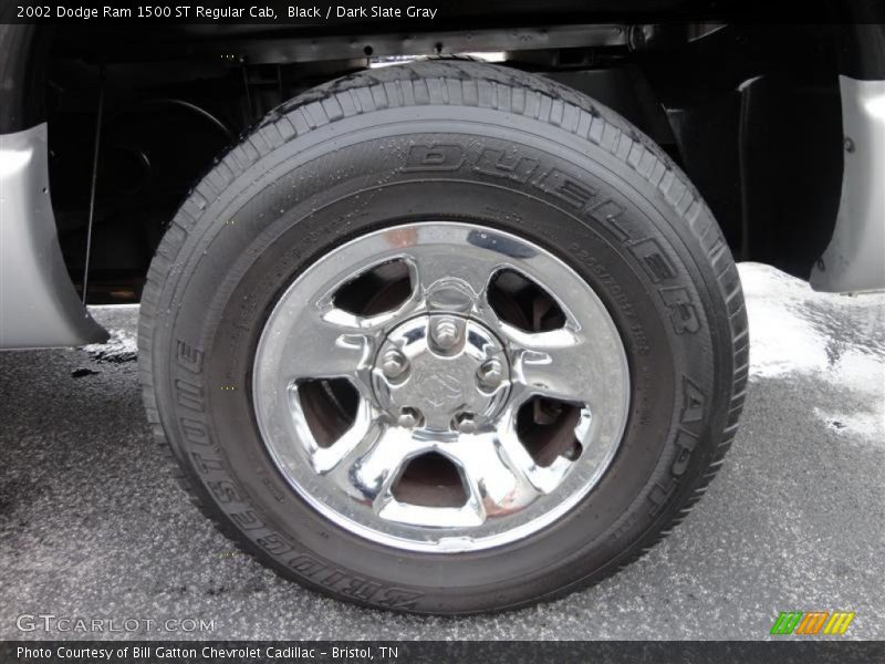 Black / Dark Slate Gray 2002 Dodge Ram 1500 ST Regular Cab