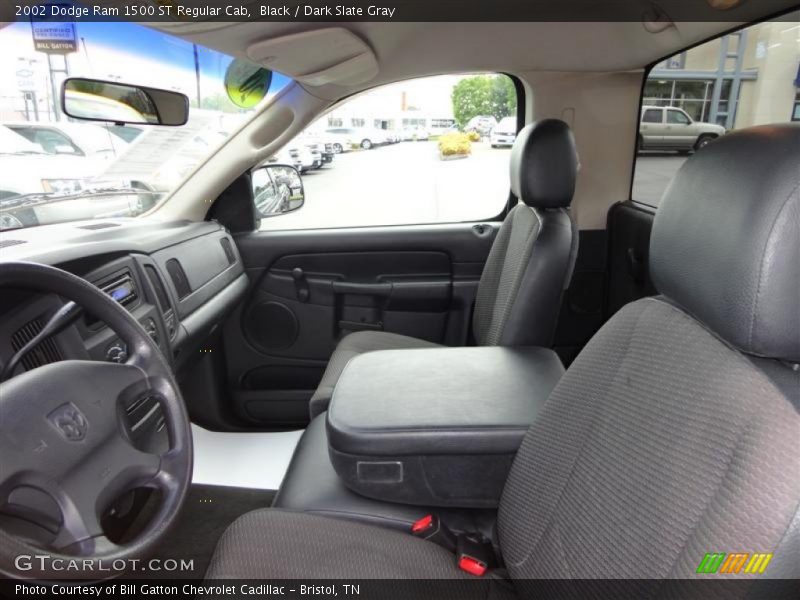 Black / Dark Slate Gray 2002 Dodge Ram 1500 ST Regular Cab
