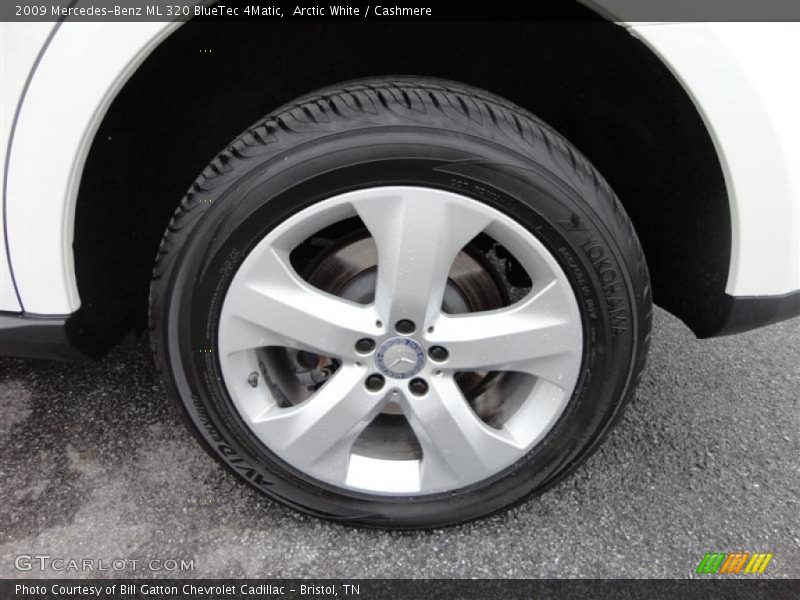 Arctic White / Cashmere 2009 Mercedes-Benz ML 320 BlueTec 4Matic