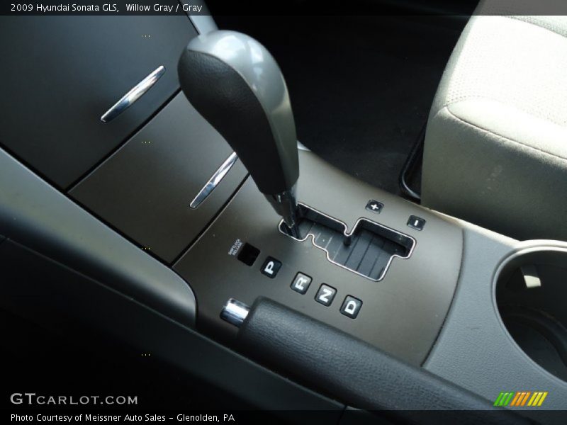Willow Gray / Gray 2009 Hyundai Sonata GLS