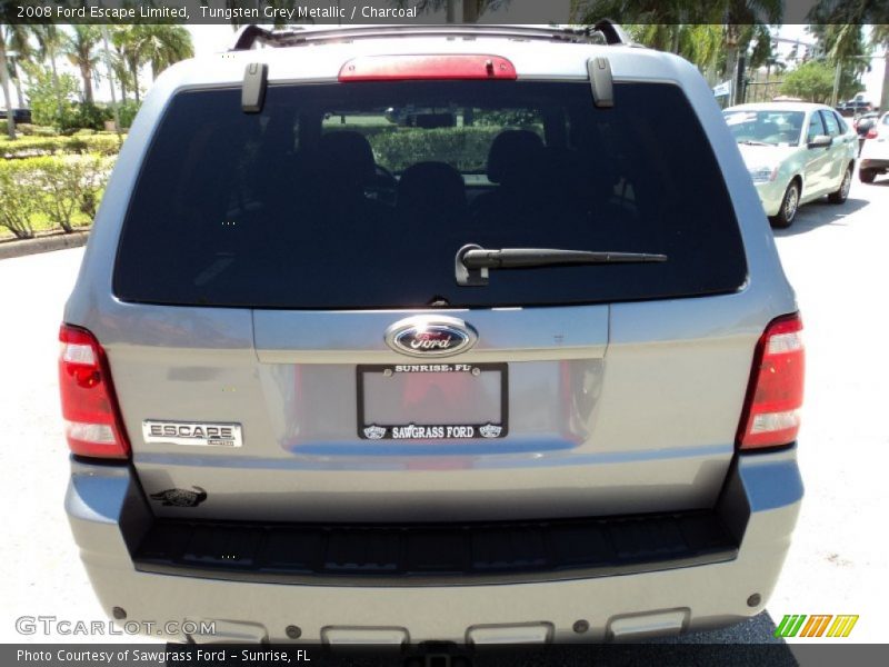 Tungsten Grey Metallic / Charcoal 2008 Ford Escape Limited